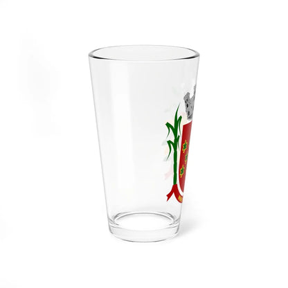 Brasão de Ilhéus (Brazil) (Coat of Arms) Pint Glass 16oz - Go Mug Yourself