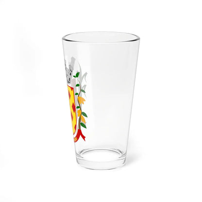 Brasão de Ilhéus (Brazil) (Coat of Arms) Pint Glass 16oz - Go Mug Yourself