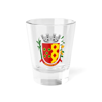 Brasão de Ilhéus (Brazil) (Coat of Arms) Shot Glass 1.5oz 1.5oz - Go Mug Yourself
