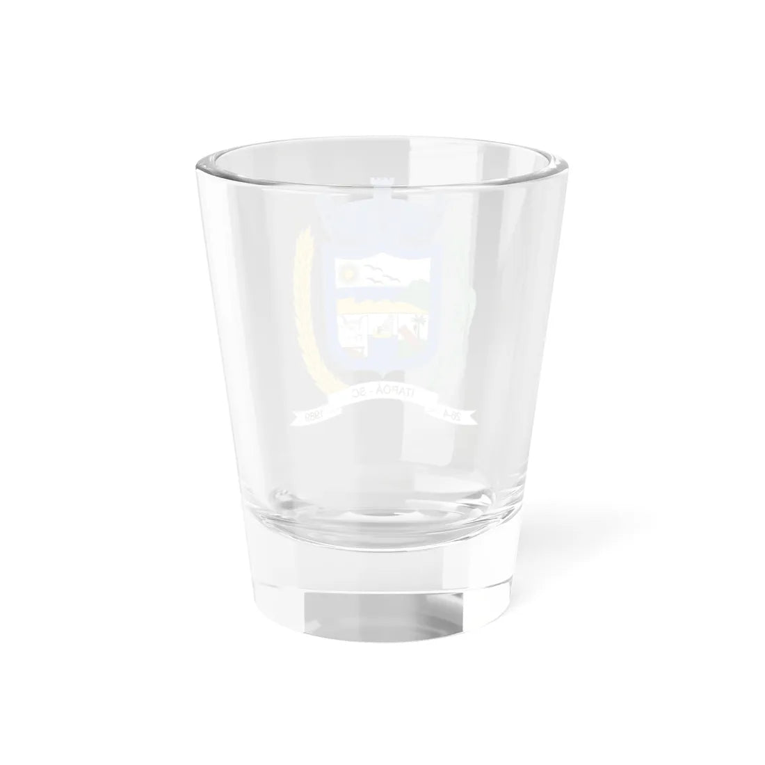 Brasão de Itapoá - SC (Brazil) (Coat of Arms) Shot Glass 1.5oz - Go Mug Yourself