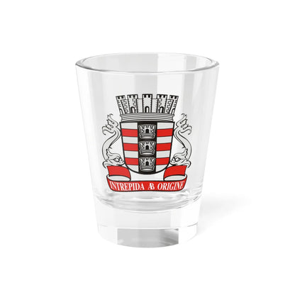 Brasão de João Pessoa (Brazil) (Coat of Arms) Shot Glass 1.5oz 1.5oz - Go Mug Yourself