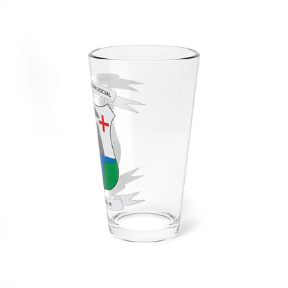 Brasão de Lagoa de Itaenga - PE (Brazil) (Coat of Arms) Pint Glass 16oz - Go Mug Yourself