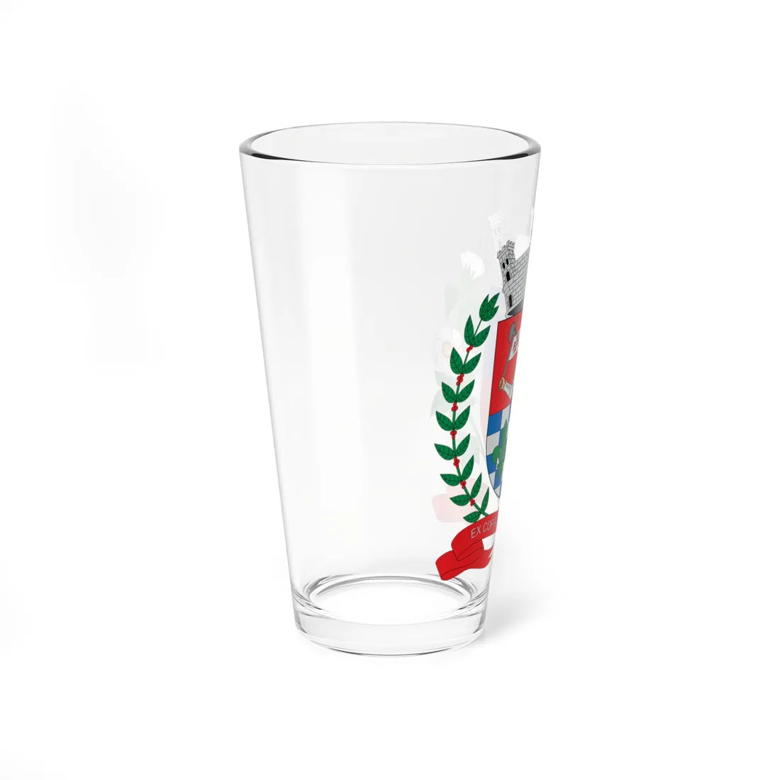 Brasão de Lins - SP (Brazil) (Coat of Arms) Pint Glass 16oz - Go Mug Yourself