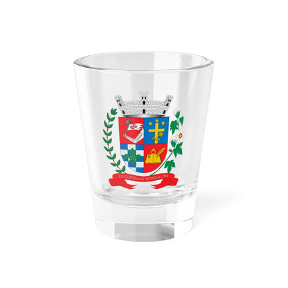Brasão de Lins - SP (Brazil) (Coat of Arms) Shot Glass 1.5oz 1.5oz - Go Mug Yourself