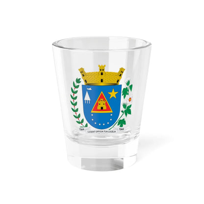 Brasão de Lucélia - SP (Brazil) (Coat of Arms) Shot Glass 1.5oz 1.5oz - Go Mug Yourself