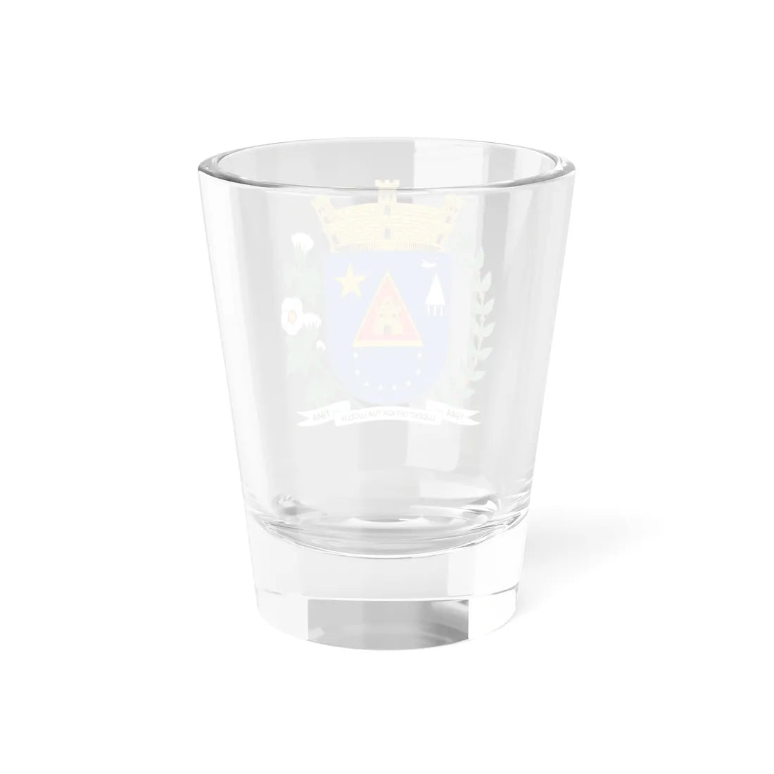 Brasão de Lucélia - SP (Brazil) (Coat of Arms) Shot Glass 1.5oz - Go Mug Yourself