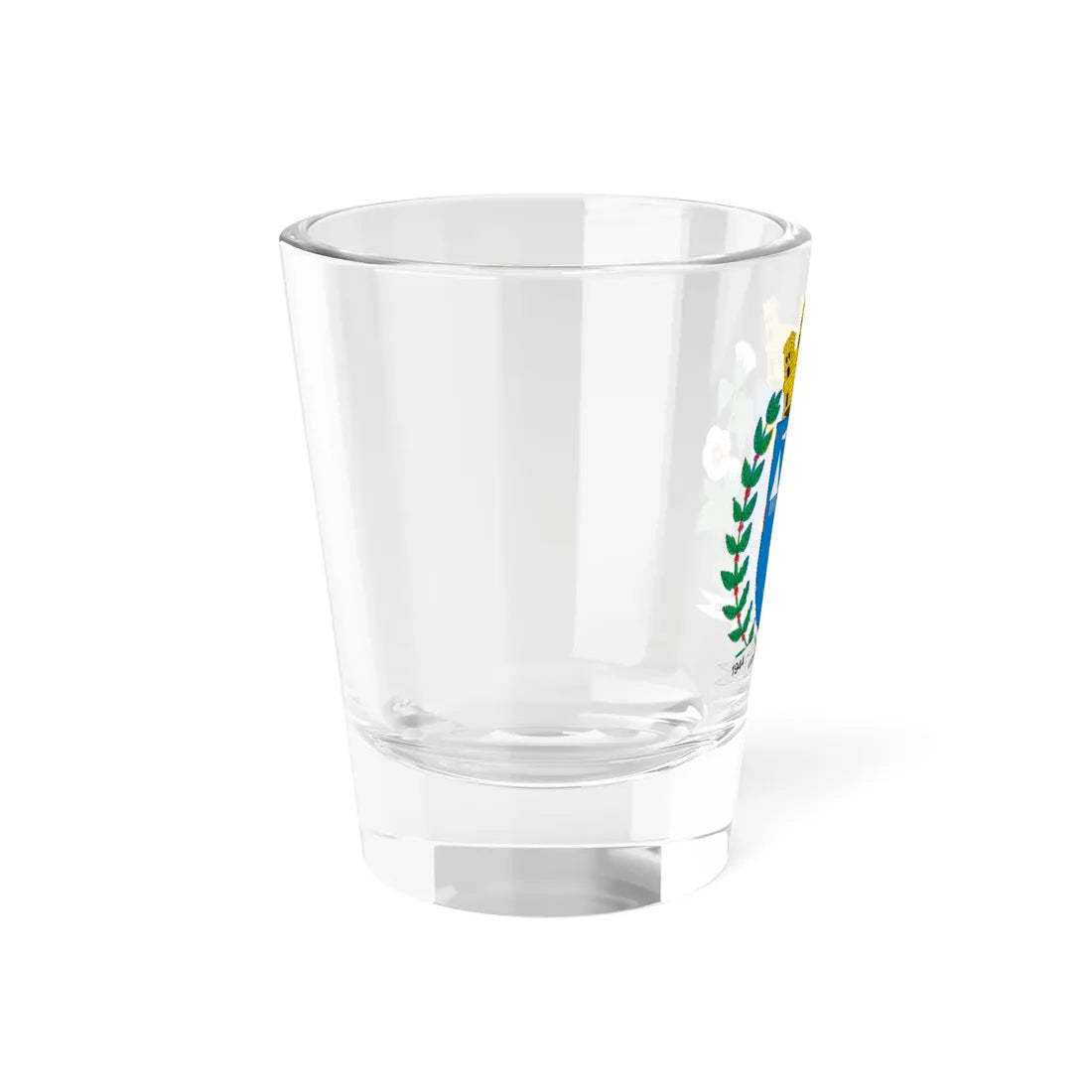Brasão de Lucélia - SP (Brazil) (Coat of Arms) Shot Glass 1.5oz - Go Mug Yourself