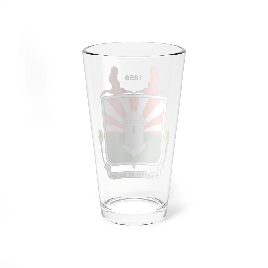 Brasão de Macapá (Brazil) (Coat of Arms) Pint Glass 16oz - Go Mug Yourself