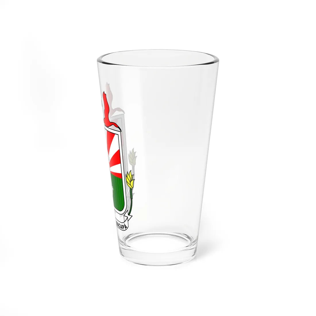 Brasão de Macapá (Brazil) (Coat of Arms) Pint Glass 16oz - Go Mug Yourself