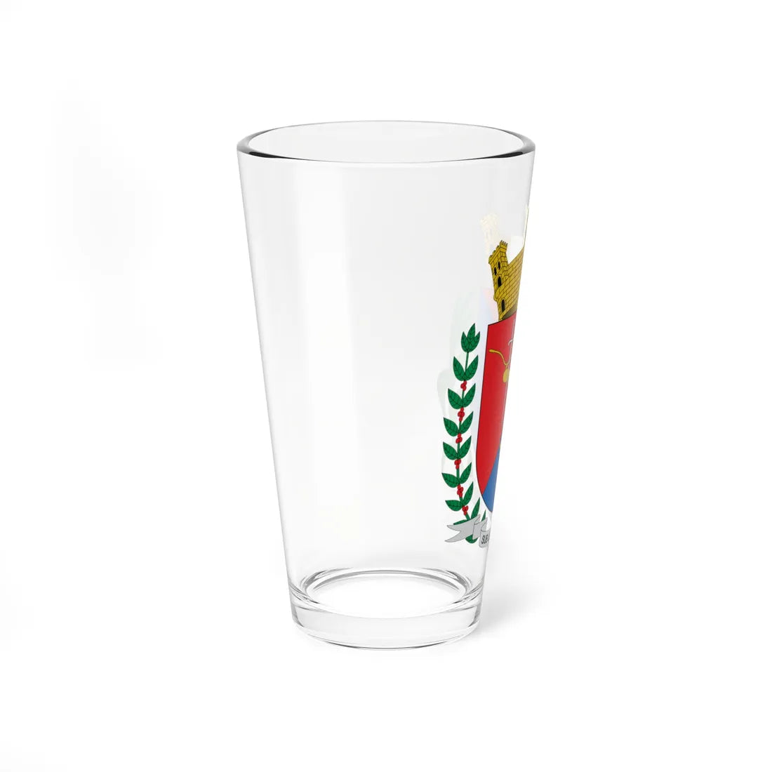 Brasão de Mairiporã - SP (Brazil) (Coat of Arms) Pint Glass 16oz - Go Mug Yourself