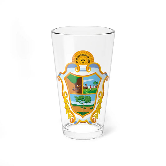 Brasão de Manaus (Brazil) (Coat of Arms) Pint Glass 16oz 16oz - Go Mug Yourself
