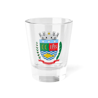 Brasão de Mangaratiba - RJ (Brazil) (Coat of Arms) Shot Glass 1.5oz 1.5oz - Go Mug Yourself