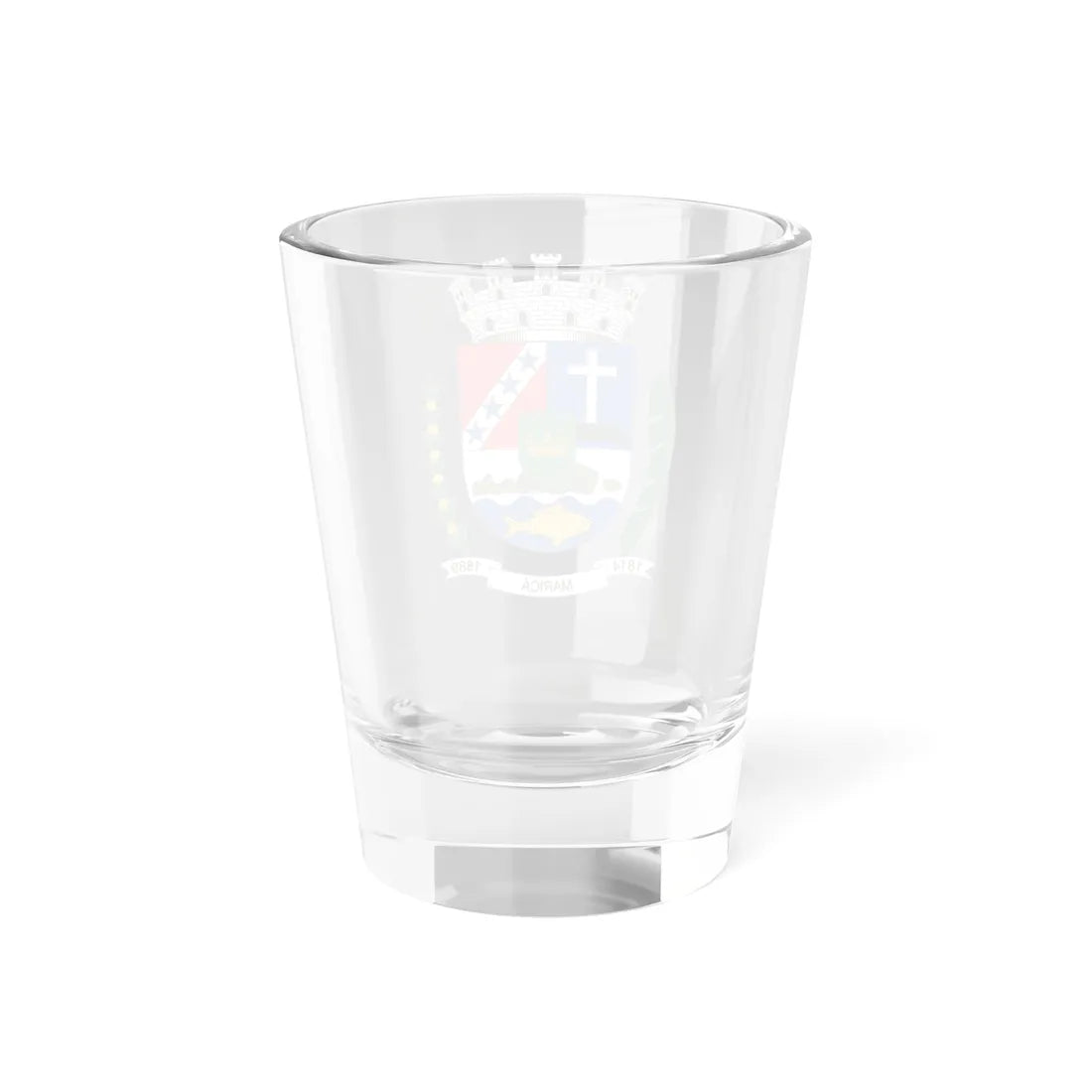 Brasão de Maricá - RJ (Brazil) (Coat of Arms) Shot Glass 1.5oz - Go Mug Yourself