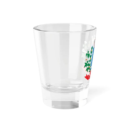 Brasão de Mariluz - PR (Brazil) (Coat of Arms) Shot Glass 1.5oz - Go Mug Yourself
