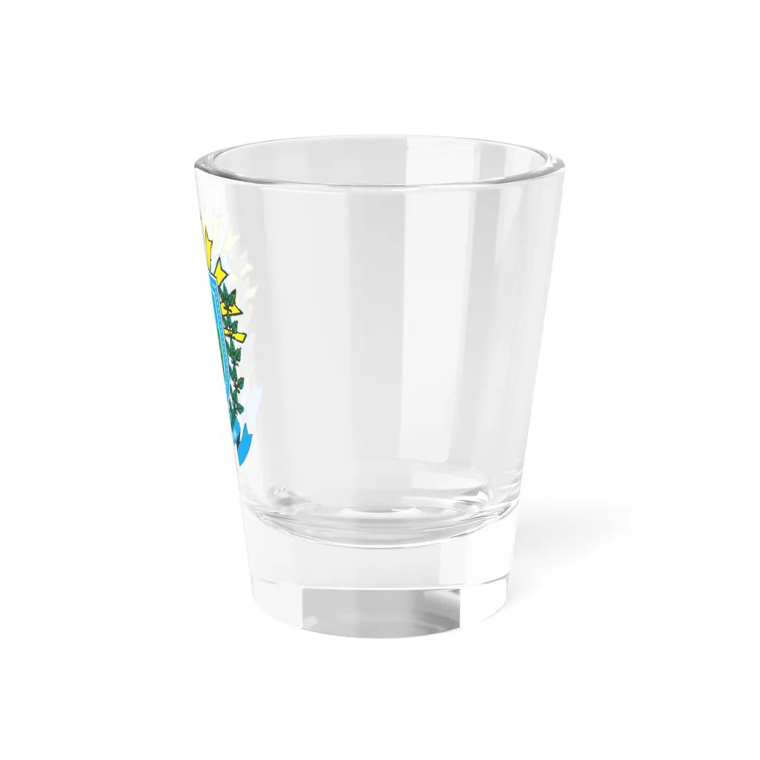Brasão de Mato Grosso do Sul (Brazil) (Coat of Arms) Shot Glass 1.5oz - Go Mug Yourself