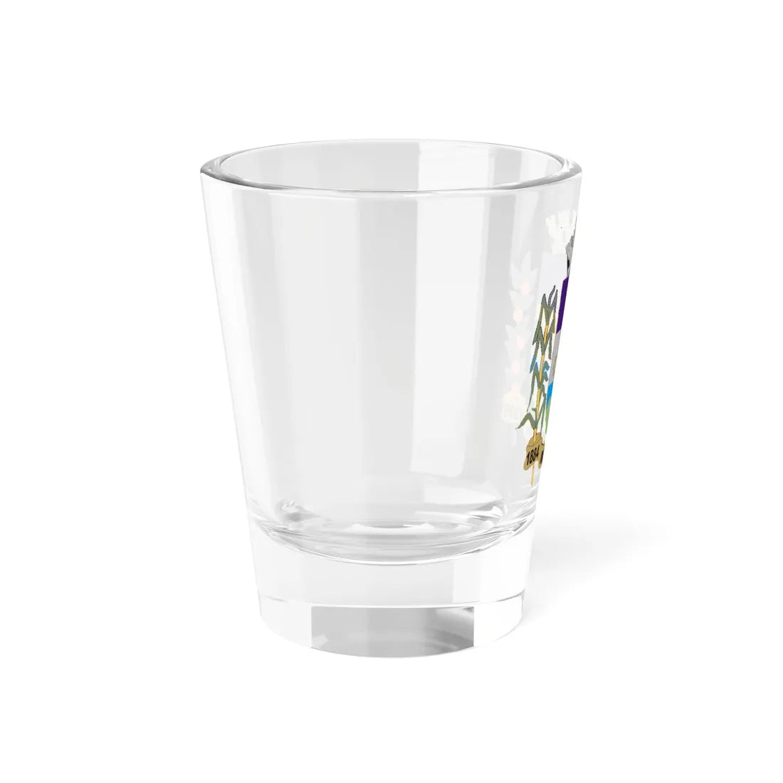 Brasão de Mesquita Rio de Janeiro (Brazil) (Coat of Arms) Shot Glass 1.5oz - Go Mug Yourself