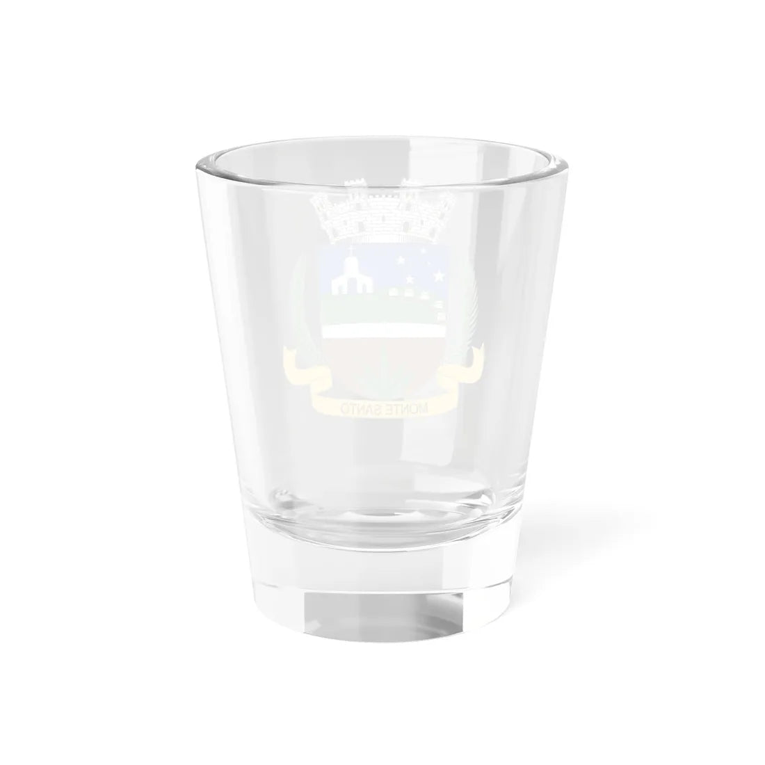 Brasão de Monte Santo - BA (Brazil) (Coat of Arms) Shot Glass 1.5oz - Go Mug Yourself