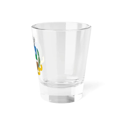 Brasão de Monte Santo - BA (Brazil) (Coat of Arms) Shot Glass 1.5oz - Go Mug Yourself