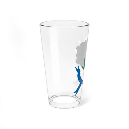 Brasão de Nova Olinda - PB (Brazil) (Coat of Arms) Pint Glass 16oz - Go Mug Yourself