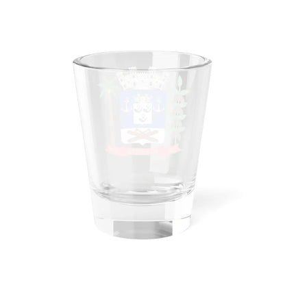 Brasão de Nova Viçosa - BA (Brazil) (Coat of Arms) Shot Glass 1.5oz - Go Mug Yourself