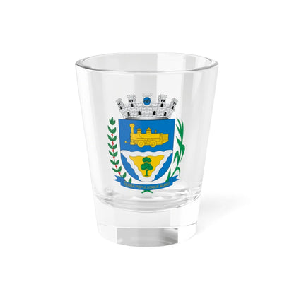 Brasão de Ourinhos - SP (Brazil) (Coat of Arms) Shot Glass 1.5oz 1.5oz - Go Mug Yourself