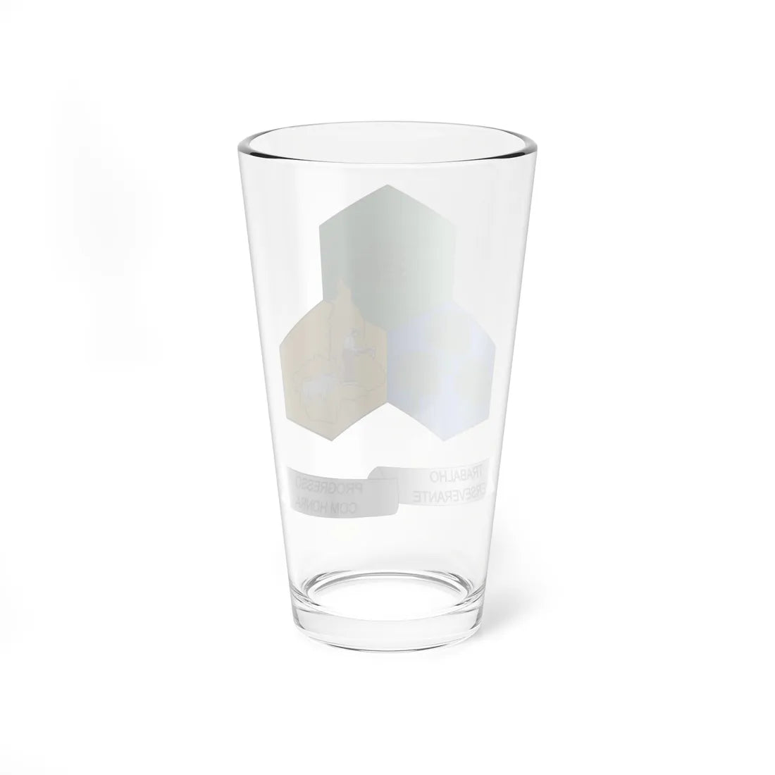 Brasão de Paragominas - PA (Brazil) (Coat of Arms) Pint Glass 16oz - Go Mug Yourself