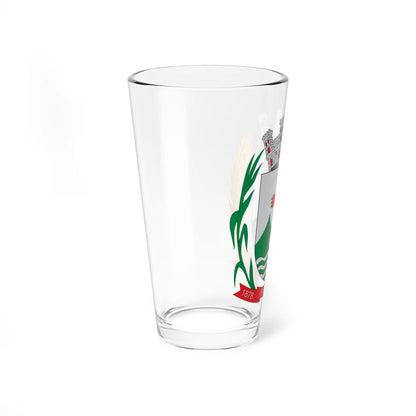 Brasão de Paramirim - BA (Brazil) (Coat of Arms) Pint Glass 16oz - Go Mug Yourself