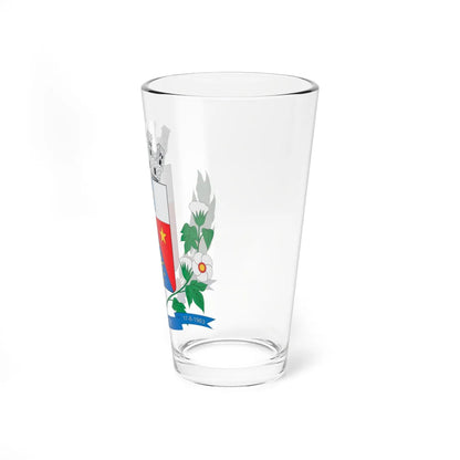Brasão de Paranacity - PR (Brazil) (Coat of Arms) Pint Glass 16oz - Go Mug Yourself