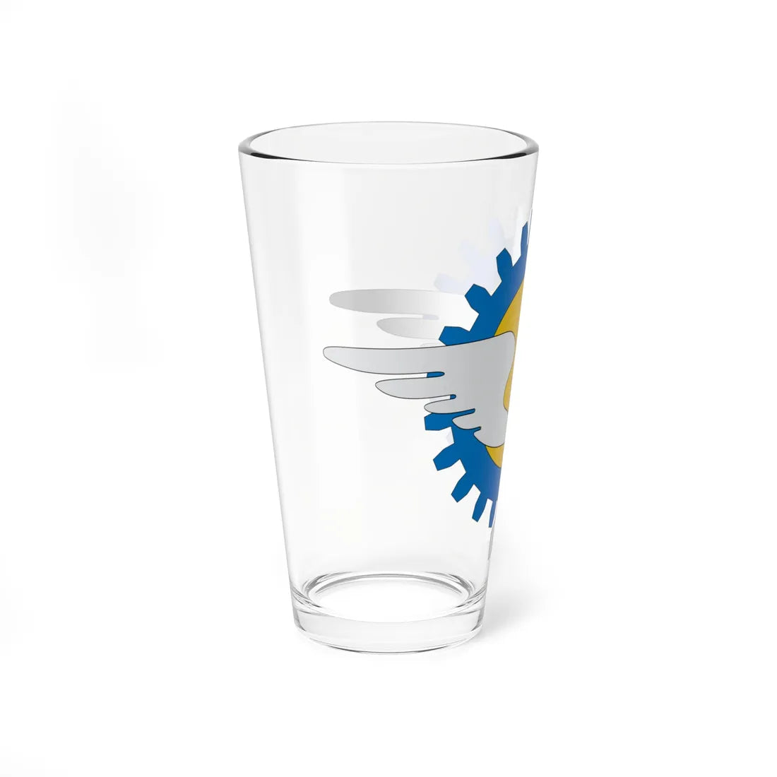 Brasão de Parnamirim - RN (Brazil) (Coat of Arms) Pint Glass 16oz - Go Mug Yourself