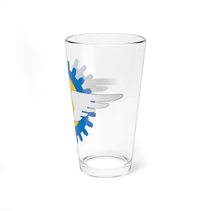 Brasão de Parnamirim - RN (Brazil) (Coat of Arms) Pint Glass 16oz - Go Mug Yourself