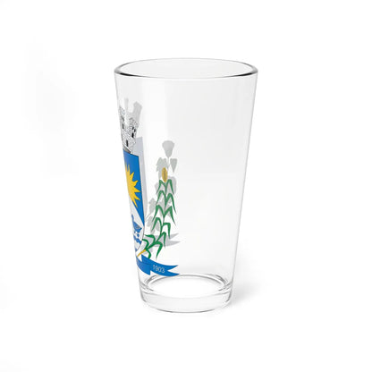 Brasão de Patos - PB (Brazil) (Coat of Arms) Pint Glass 16oz - Go Mug Yourself