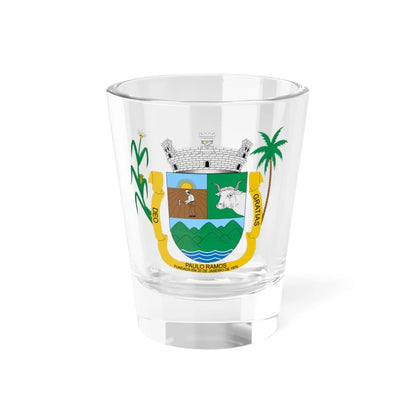 Brasão de Paulo Ramos - MA (Brazil) (Coat of Arms) Shot Glass 1.5oz 1.5oz - Go Mug Yourself