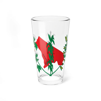 Brasão de Penaforte - CE (Brazil) (Coat of Arms) Pint Glass 16oz 16oz - Go Mug Yourself