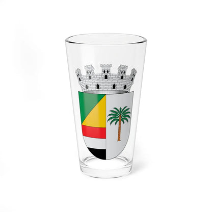 Brasão de Pinheiro - MA (Brazil) (Coat of Arms) Pint Glass 16oz - Go Mug Yourself