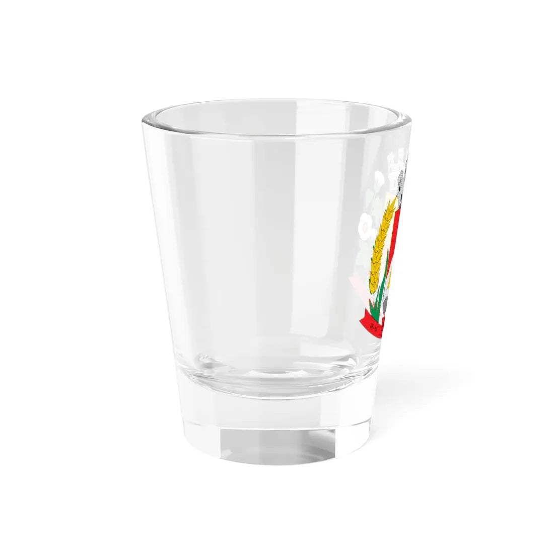 Brasão de Querência do Norte - PR (Brazil) (Coat of Arms) Shot Glass 1.5oz - Go Mug Yourself