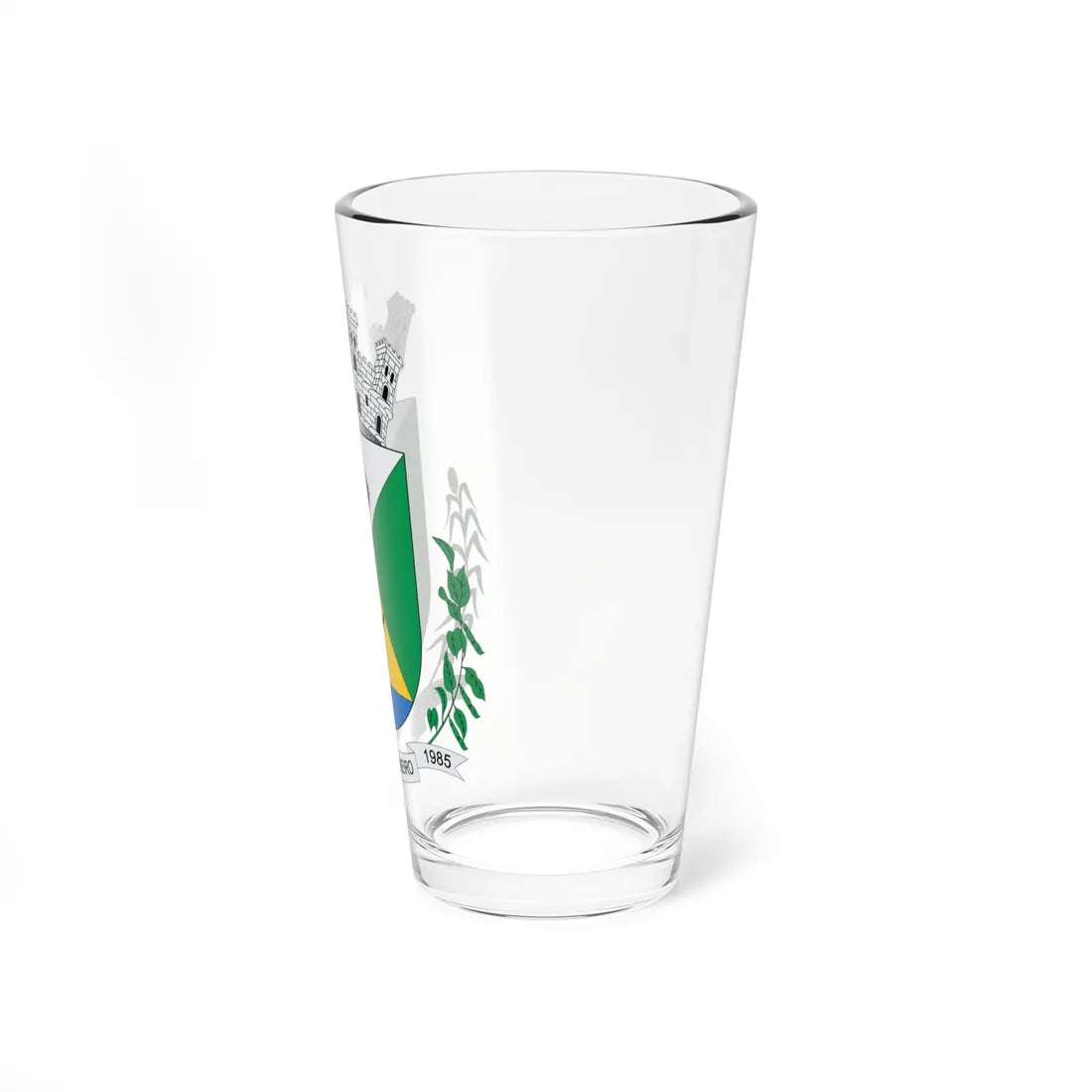 Brasão de Rafael Jambeiro - BA (Brazil) (Coat of Arms) Pint Glass 16oz - Go Mug Yourself