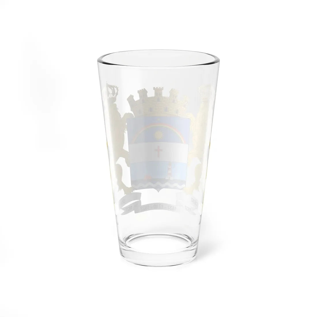 Brasão de Recife (Brazil) (Coat of Arms) Pint Glass 16oz - Go Mug Yourself