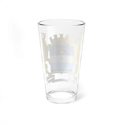 Brasão de Recife (Brazil) (Coat of Arms) Pint Glass 16oz - Go Mug Yourself