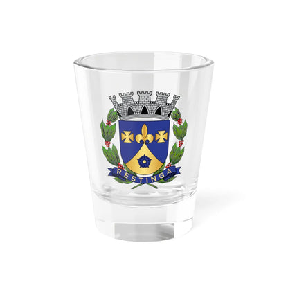 Brasão de Restinga (Brazil) (Coat of Arms) Shot Glass 1.5oz 1.5oz - Go Mug Yourself