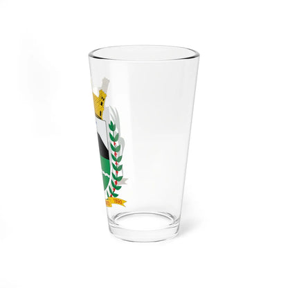 Brasão de Ribeirão Bonito - SP (Brazil) (Coat of Arms) Pint Glass 16oz - Go Mug Yourself