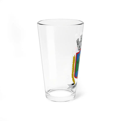 Brasão de Ribeirão do Pinhal - PR (Brazil) (Coat of Arms) Pint Glass 16oz - Go Mug Yourself