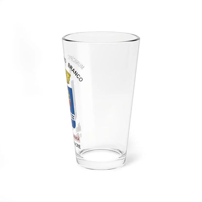 Brasão de Rio Branco (Brazil) (Coat of Arms) Pint Glass 16oz - Go Mug Yourself
