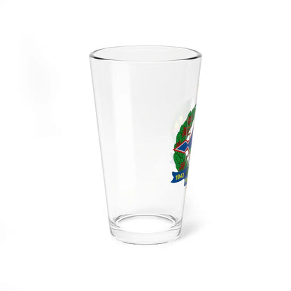 Brasão de Rondônia (Brazil) (Coat of Arms) Pint Glass 16oz - Go Mug Yourself