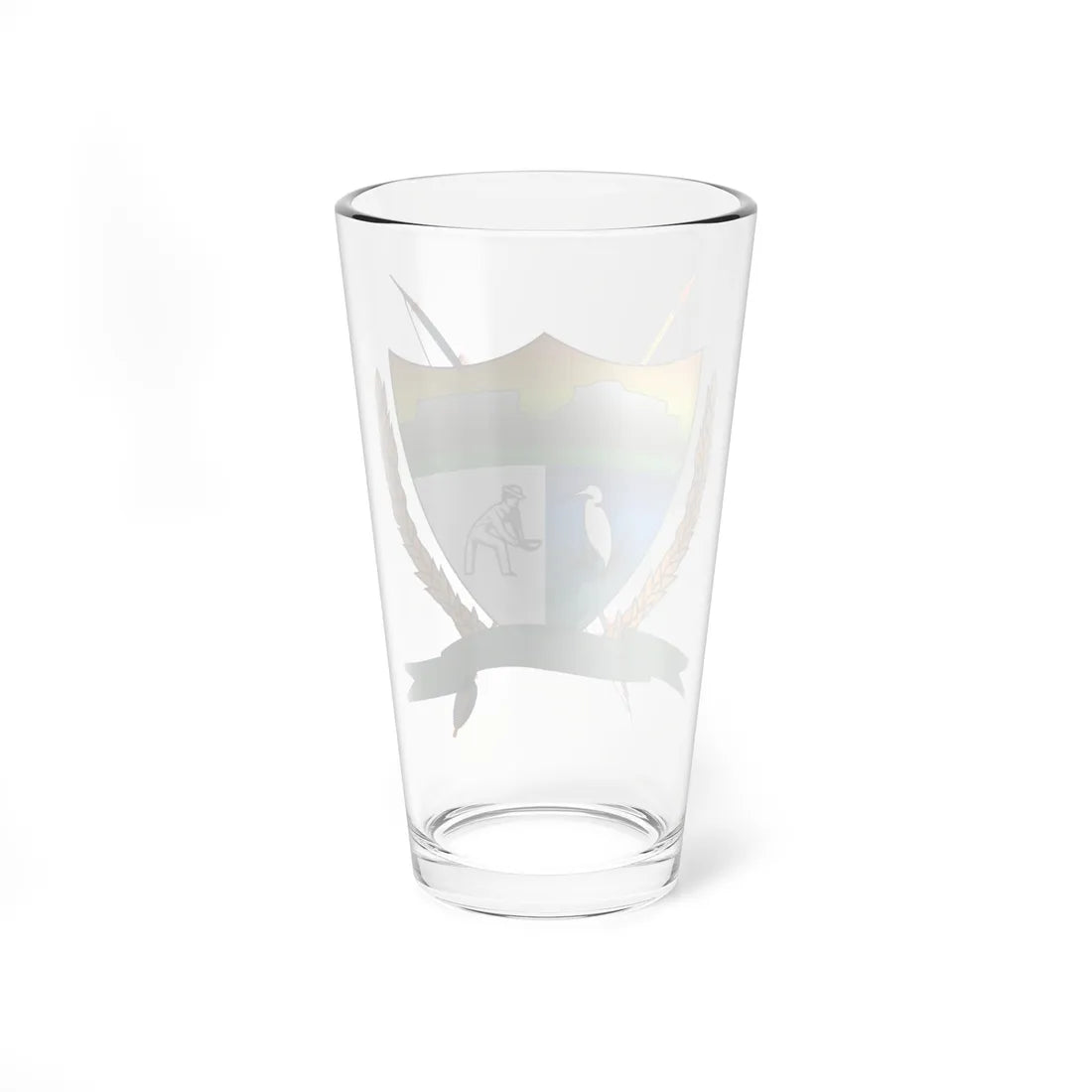 Brasão de Roraima (Brazil) (Coat of Arms) Pint Glass 16oz - Go Mug Yourself