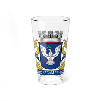 Brasão de Salvador (Brazil) (Coat of Arms) Pint Glass 16oz 16oz - Go Mug Yourself