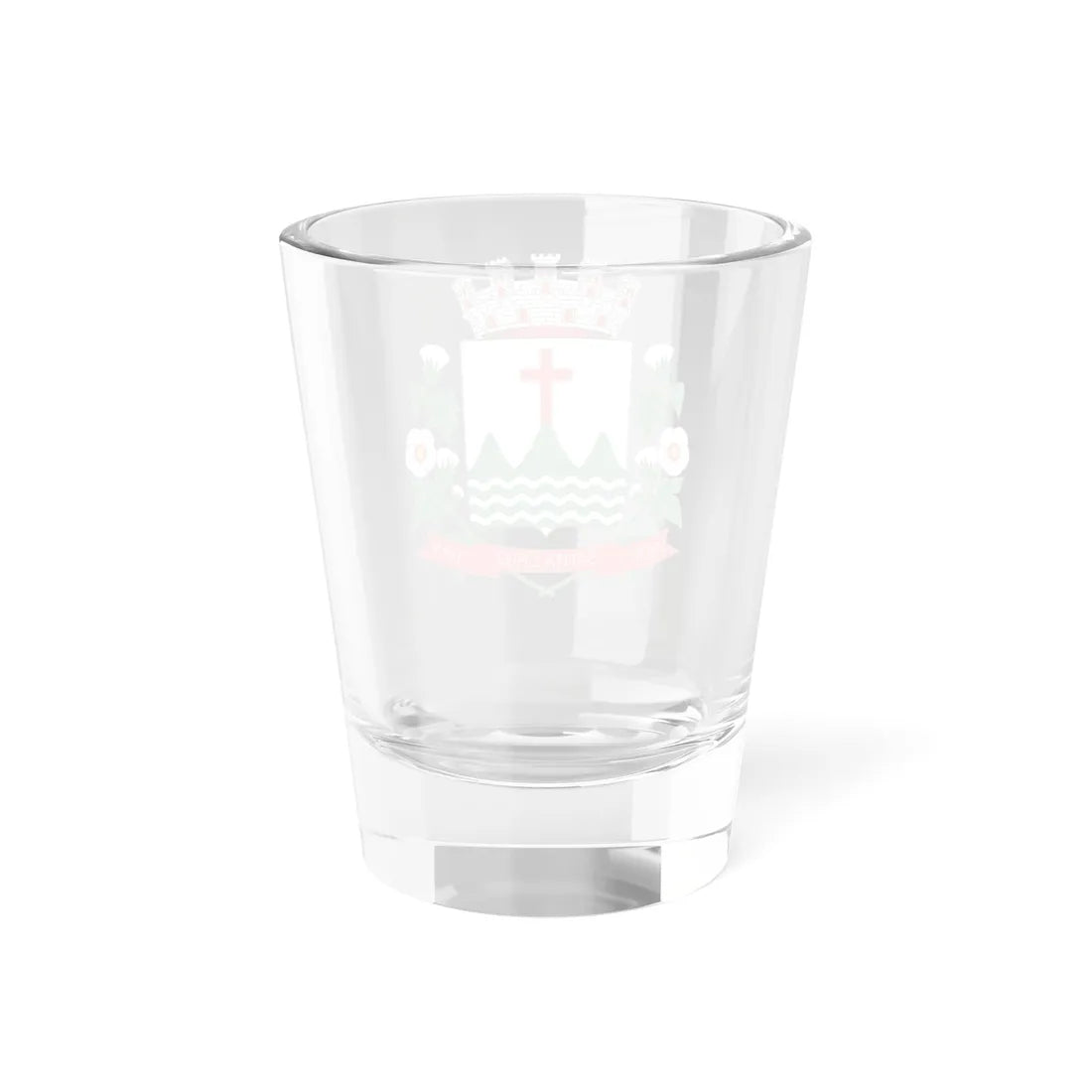 Brasão de Santa Cruz - RN (Brazil) (Coat of Arms) Shot Glass 1.5oz - Go Mug Yourself