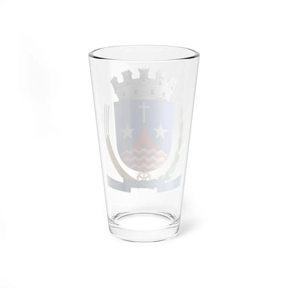 Brasão de Santa Helena - PR (Brazil) (Coat of Arms) Pint Glass 16oz - Go Mug Yourself