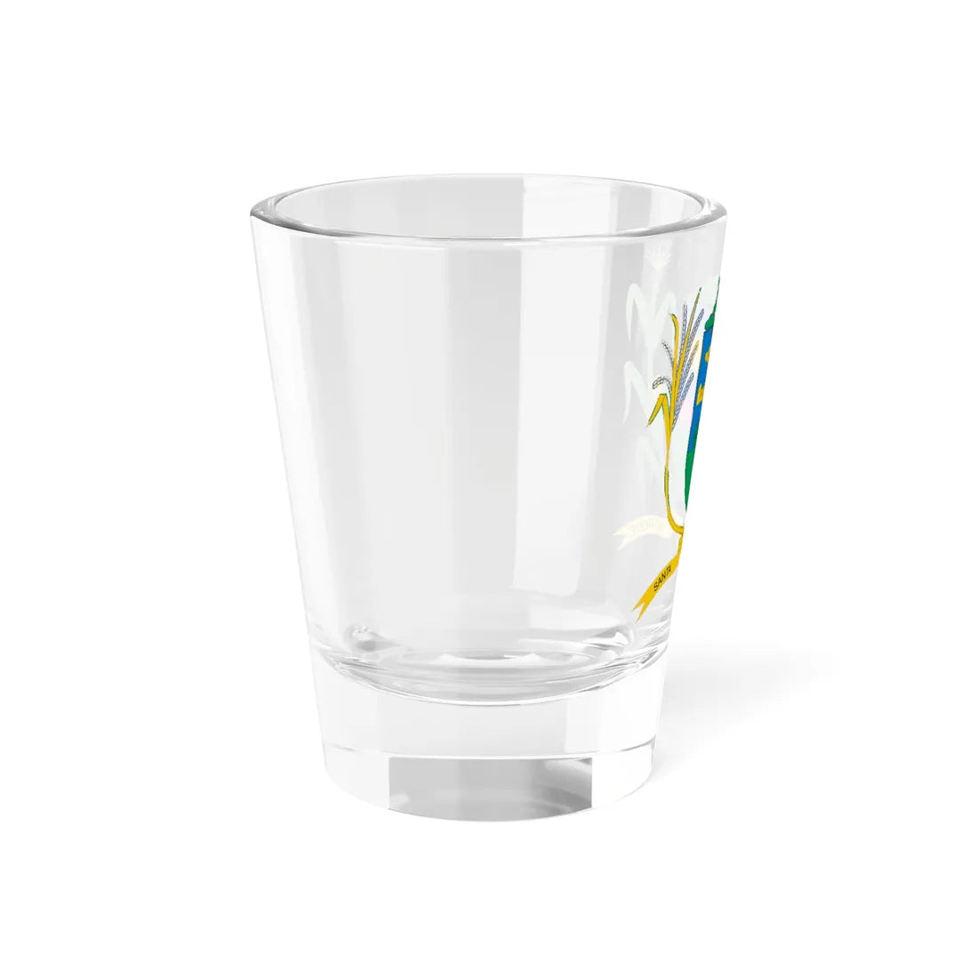 Brasão de Santa Izabel do Oeste - PR (Brazil) (Coat of Arms) Shot Glass 1.5oz - Go Mug Yourself