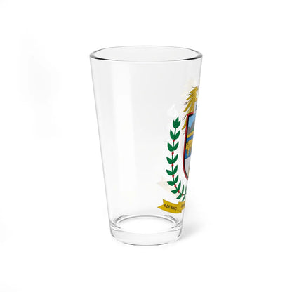 Brasão de Santa Maria de Jetibá - ES (Brazil) (Coat of Arms) Pint Glass 16oz - Go Mug Yourself