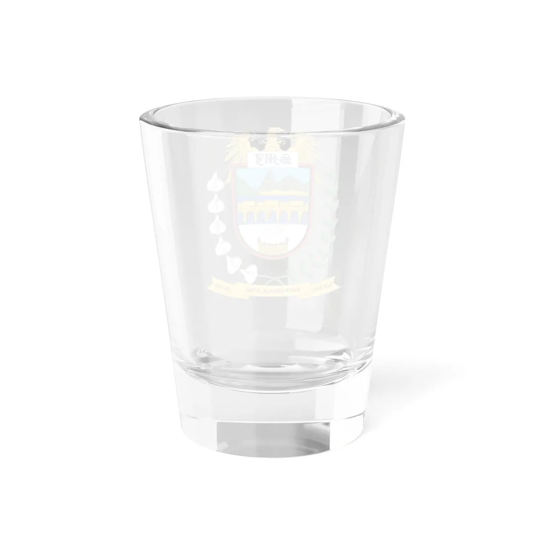 Brasão de Santa Maria de Jetibá - ES (Brazil) (Coat of Arms) Shot Glass 1.5oz - Go Mug Yourself